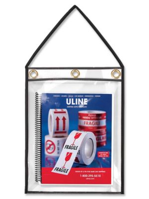 Deluxe Job Ticket Holders - 11 x 14", Black S-10509BL