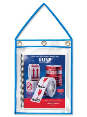 Deluxe Job Ticket Holders - 11 x 14", Blue S-10509BLU
