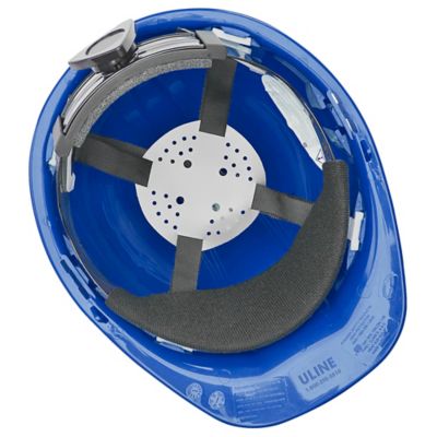 Safety Helmets - Blue Hard Hat - ULINE - S-10512BLU
