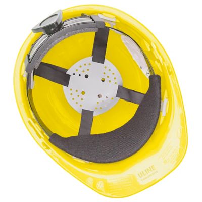 Casque de sécurité – Rouge S-10512R - Uline