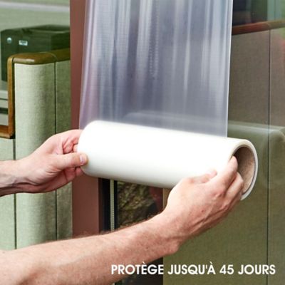 Glass Protection Tape - 12" x 200', Clear S-10513C