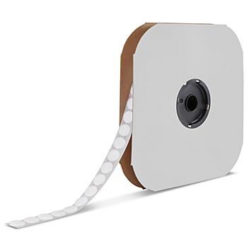 Velcro&reg; Brand Tape Dots - Loop, White, 3/4" S-10523
