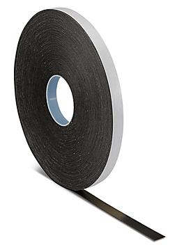 Uline Industrial Double-Sided Foam Tape - 3/4" x 36 yds, Black S-10530BL