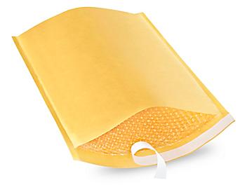 Uline Self-Seal Gold Bubble Mailers #6 - 12 1/2 x 19" S-10537
