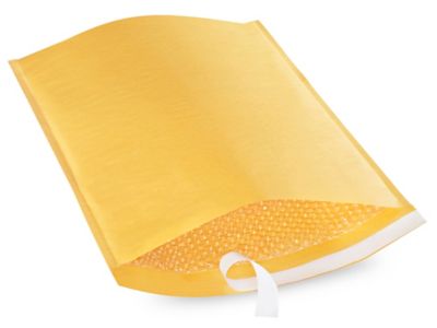 Uline Self-Seal Gold Bubble Mailers #7 - 14 1/4 x 20" S-10538