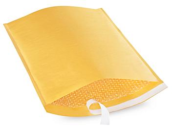 Uline Self-Seal Gold Bubble Mailers #7 - 14 1/4 x 20" S-10538