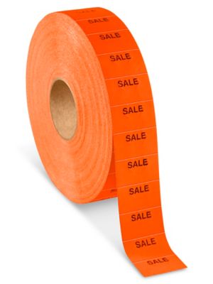 Monarch 1131&reg; Labels - "SALE", Red Removable S-10559