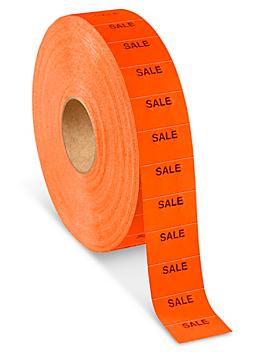 Monarch 1131® Labels - "SALE", Red Removable S-10559