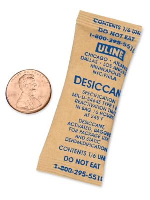 Kraft Bag Clay Desiccants - Unit Size 1/6, 5 Gallon Pail S-1055