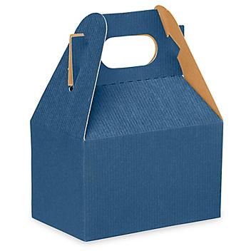 Gable Boxes - 4 x 2 1/2 x 2 1/2", Blue S-10569BLU