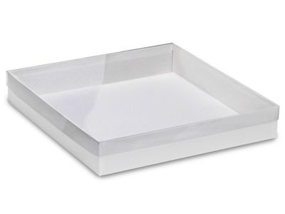 Clear Storage Boxes - 18 x 12 x 7 S-14598 - Uline