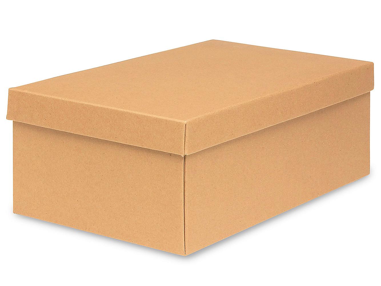Shoe Boxes - 14 x 8 5", Kraft - Uline