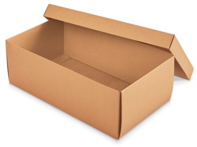 Shoe Boxes - 14 x 8 x 5, Kraft S-10586K - Uline