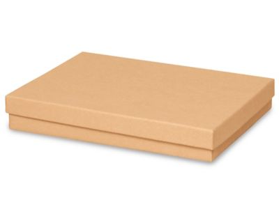 Jewelry Boxes - 7 x 5 1/2 x 1", Kraft S-10605