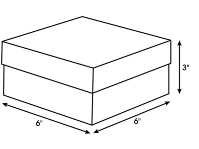 【ひかる】レックスボックス6個 Deluxe Gift Boxes - 6 x 6 x 3