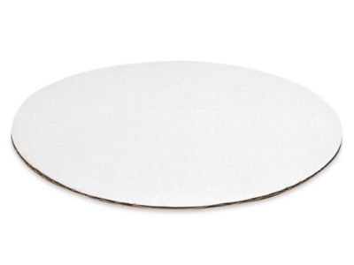 Support à gâteau festonné – 12 po, doré, rond S-17921 - Uline