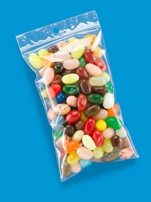 Reclosable Polypropylene Bags - 2 Mil, 3 x 5" S-10643