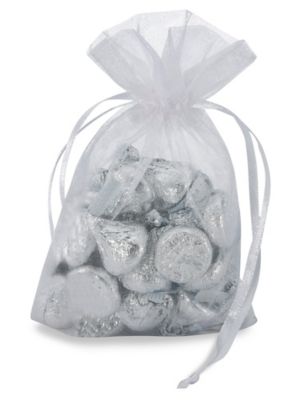  Organza Fabric Bags - 4 x 6"