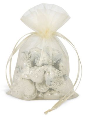 Small Organza Bags Gifts, Small Organza Gift Bag White