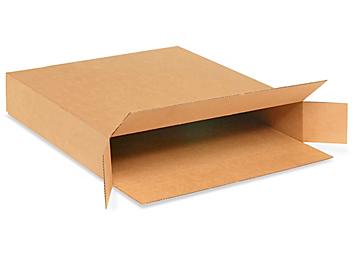 S-10660 – Boîtes de carton ondulé à ouverture latérale et rabat complet – 30 x 6 x 30 po, 275 lb