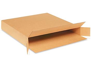 S-10663 – Boîtes de carton ondulé à ouverture latérale et rabat complet – 36 x 6 x 36 po, 275 lb