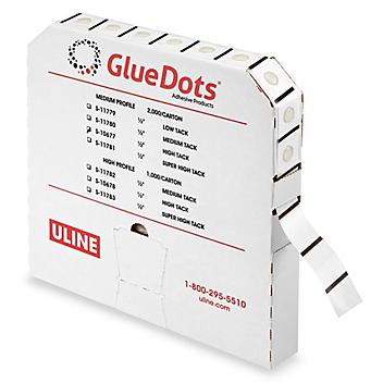 Glue Dots - 1/2", Medium Profile, High Tack S-10677