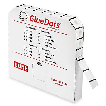 Glue Dots - 1/2", High Profile, High Tack S-10678
