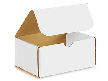 6 x 5 x 3" White Indestructo Mailers S-10695