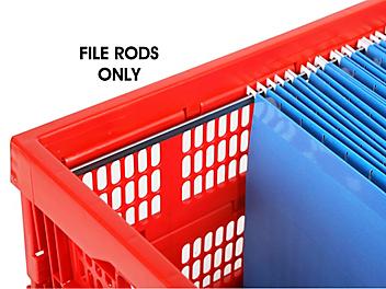File Rods for Milk Crates S-10715RD