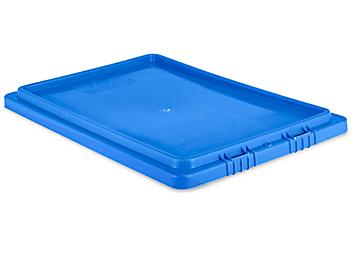 Stack and Nest Container Lid - 15 x 10", Blue S-10716L-BLU