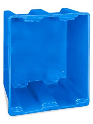 Stack and Nest Container - 16 x 11 x 5, Blue S-14602BLU - Uline