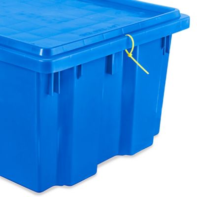 Edge Rectangle Nesting Storage Containers with Lids - Blue Jay