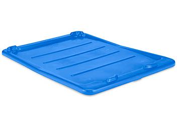 Stack and Nest Container Lid - 21 x 16", Blue S-10718L-BLU