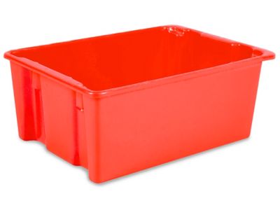 Red Favor Container 6in x 4 1/2in