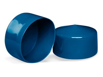 Clear Tube End Caps - 2, Black S-6218 - Uline