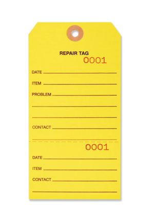  Repair Tags - #8