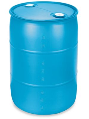 Plasttrumma - 55 gallon, sluten toppPlasttrumma - 55 gallon, sluten topp  