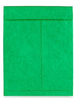 Tyvek&reg; Envelopes - 12 x 15 1/2", Green S-10772G