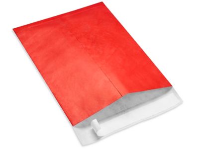 Tyvek&reg; Envelopes - 12 x 15 1/2", Red S-10772R