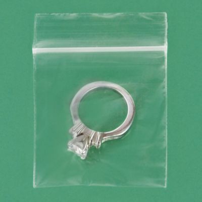 Small Plastic Bags, Jewelry - 2 Mil Reclosable Bags 2 x 3 - ULINE - Carton of 1,000 - S-1291