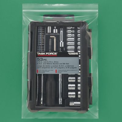 12 x 16" 2 Mil Reclosable Bags S-10822