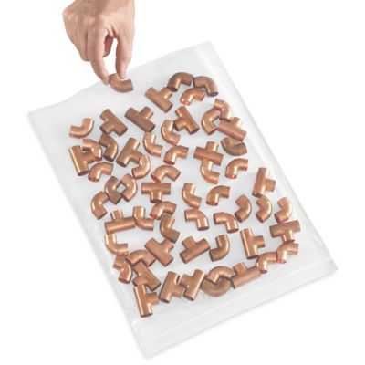 12 x 15" 4 Mil Tamper-Evident Reclosable Bags S-10843