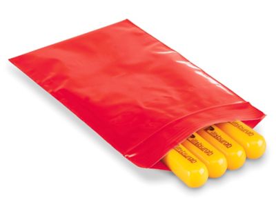 4 x 6" 2 Mil Colored Reclosable Bags - Red S-10845R