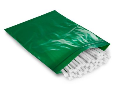 10 x 12" 2 Mil Colored Reclosable Bags - Green S-10848G