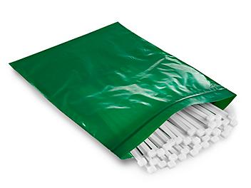 10 x 12" 2 Mil Colored Reclosable Bags - Green S-10848G