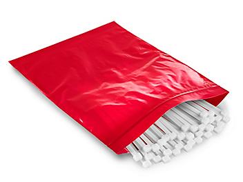 10 x 12" 2 Mil Colored Reclosable Bags - Red S-10848R
