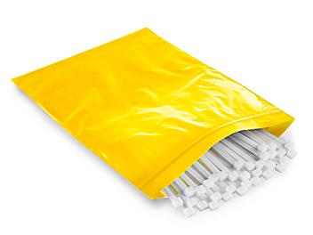 10 x 12" 2 Mil Colored Reclosable Bags - Yellow S-10848Y