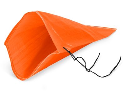 Filled Heavy Duty Saddle Sandbag 20 lb Safety Orange and Yellow