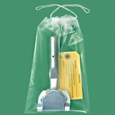 6 x 10" 4 Mil Drawstring Bags S-11059