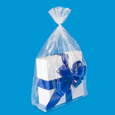 10 x 4 x 20" 1 Mil Gusseted Poly Bags S-11073